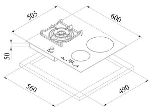 bep ket hop gas tu grani z0102 hinh ky thuat 1200x863 1 - Bếp kết hợp DUDOFF GRANI Z0102 bep ket hop gas tu grani z0102 hinh ky thuat 1200x863 1 - Bếp kết hợp DUDOFF GRANI Z0102
