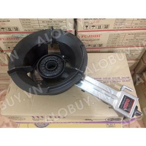 Bếp khè gas công nghiệp HUDO 168 (Màu đen)