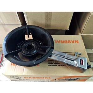 Bếp khè gas công nghiệp Nasonal 168 (Màu đen)