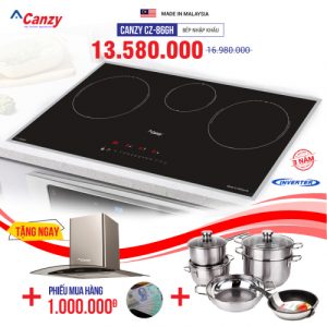 Bếp từ 3 lò cảm ứng CANZY CZ-86GH