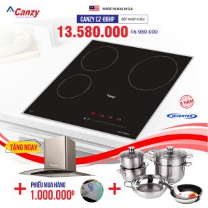 Bếp từ 3 lò cảm ứng CANZY CZ-86HP