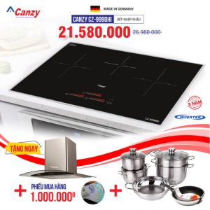 Bếp từ 3 lò cảm ứng CANZY CZ-999DHI