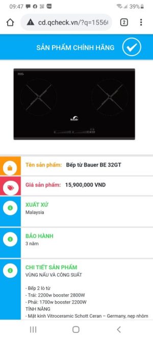 bep tu cao cap bauer be 32gt 10 - Bếp từ Bauer BE-32GT