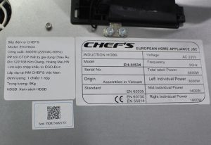bep tu chefs eh ih534 7 - Bếp từ Chefs EH-IH534