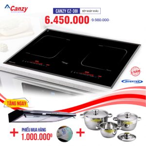 Bếp từ đôi cảm ứng CANZY CZ-38I