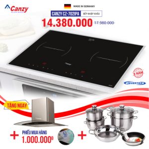 Bếp từ đôi cảm ứng CANZY CZ-702IPA
