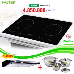 Bếp từ đôi cảm ứng FASTER FS-288I