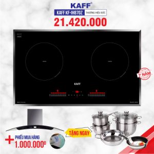 Bếp từ đôi cảm ứng KAFF KF-IH870Z NHẬP KHẨU ĐỨC TẶNG QUÀ KHUYẾN MÃI