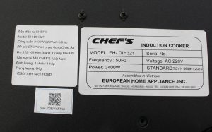 bep tu doi chefs eh dih321 16 - Bếp từ Chefs EH-DIH321