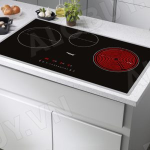 bep tu doi hong ngoai 3 lo cam ung canzy cz 67gp 1614170011 2 - Bếp từ đôi hồng ngoại 3 lò cảm ứng CANZY CZ-67GP
