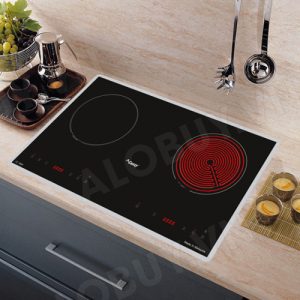 bep tu doi hong ngoai cam ung canzy cz 66bs 1614170060 3 - Bếp từ đôi hồng ngoại cảm ứng CANZY CZ-66BS