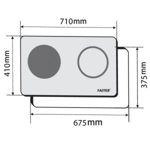 bep tu doi hong ngoai cam ung faster fs 288hi 1614170175 1 - Bếp từ đôi hồng ngoại cảm ứng FASTER FS-288HI