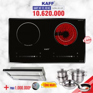 Bếp từ đôi hồng ngoại cảm ứng KAFF KF-FL101IC