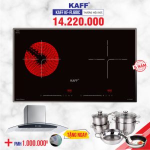 Bếp từ đôi hồng ngoại cảm ứng KAFF KF-FL68IC