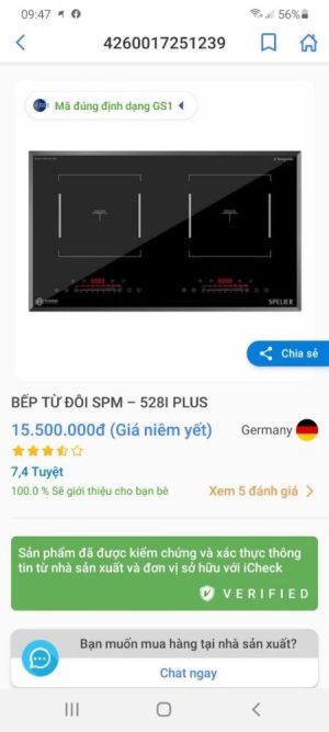 bep tu doi spelier spm 528i plus 11 - Bếp từ Spelier SPM-528I Plus