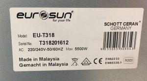 bep tu eurosun eu t318 1 - Bếp từ Eurosun EU-T318