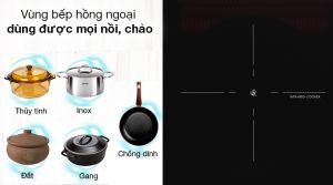 bep tu hong ngoai junger sis 68 8 - BẾP ĐIỆN TỪ HỒNG NGOẠI JUNGER SIS-68