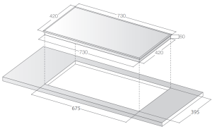bep tu lorca lci 806 1 - Bếp từ Lorca LCI-806