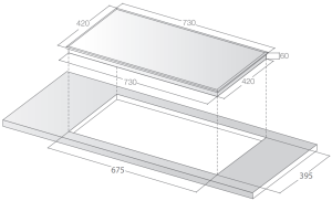 bep tu lorca lci 877 - Bếp từ Lorca LCI-877