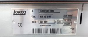 bep tu lorca lci 886 9 - Bếp từ Lorca LCI-886