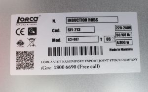 bep tu lorca lci 887 7 - Bếp từ Lorca LCI-887