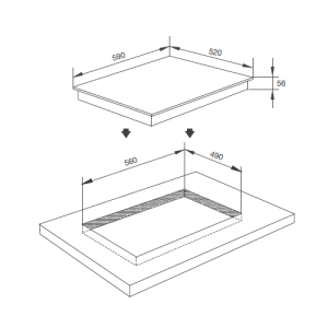 Bếp từ Malloca MH-5903 I