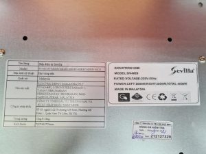 bep tu sevilla sv m29 8 - Bếp từ Sevilla SV-M29
