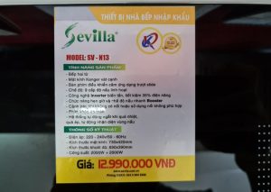 bep tu sevilla sv n13 9 - Bếp từ Sevilla SV-N13