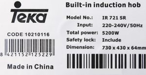 bep tu teka ir 721 sr 2 - Bếp từ Teka IR 721 SR