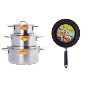 Bộ 3 Nồi 1 Chảo Rainy RN07TT