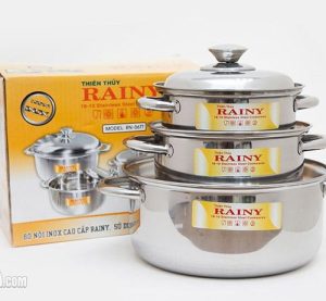 Bộ 3 Nồi 1 Đáy Rainy RN-06TT