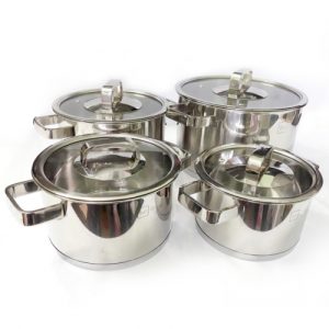 bo 4 noi inox 304 nap kinh fivestar fs08cg 304 1565862691 3 - Bộ 4 nồi inox 304 nắp kính Fivestar FS08CG 304