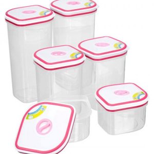 Bộ 6 hộp nhựa Homio PL 13-003