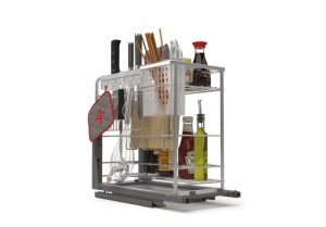 Bộ Đựng Dao Thớt Chai Lọ Sonata 400mm Hafele 549.20.020