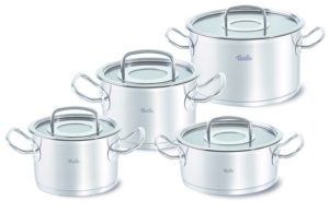 Bộ nồi 4 món Fissler Original Pro (nắp kính)