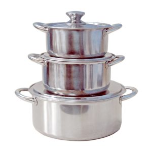 Bộ nồi inox 3 cái Fujishi FJ-09IN