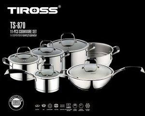 bo noi inox 5 day cao cap tiross ts870 1480049884 5 - Bộ nồi inox 5 đáy cao cấp Tiross TS870