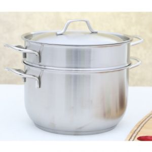 bo noi xung inox 3 day 24cm fivestar st24 3d 1575259523 5 - Bộ nồi xửng inox 3 đáy 24cm Fivestar ST24-3D