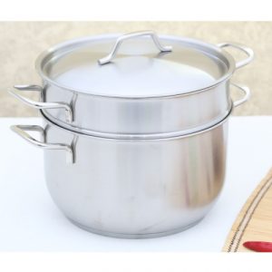 bo noi xung inox 3 day 24cm fivestar st24 3d 1575259523 6 - Bộ nồi xửng inox 3 đáy 24cm Fivestar ST24-3D