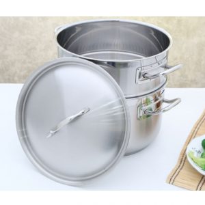 bo noi xung inox 3 day 28cm fivestar st28 3d 1575260323 3 - Bộ nồi xửng inox 3 đáy 28cm Fivestar ST28-3D