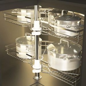 Bộ rổ góc xoay Hafele Cucina Mezzo 548.37.000