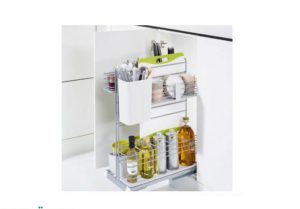 Bộ rổ kéo để gia vị cho cửa bản lề 400mm Kessebohmer 549.24.952