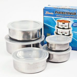 bo tho 5 cai inox co nap day in13 007 1591755086 0 - Bộ thố 5 cái Inox có nắp đậy IN.13-007