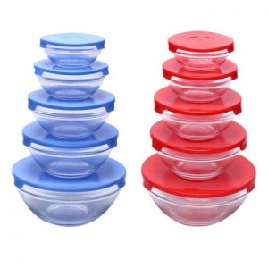Bộ tô thủy tinh GL.04-001 - Bộ 5 cái