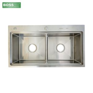 Chậu rửa chén bát 2 cân BOSSEU BS 8245CK2