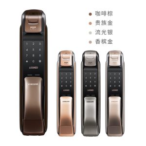 Khóa vân tay samsung SHP-DP 728 - Màu vàng và màu bạc