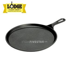 c0eccb33 - Chảo gang Lodge nướng đáy phẳng – 26.67cm