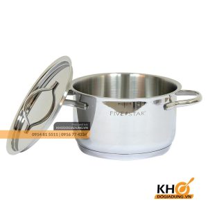 Nồi inox 304 KitchiFivestar 16cm