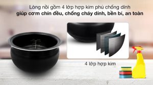 cao tan 15 lit dreamer dr ih15b 081021 032815 - Nồi cơm điện cao tần 1.5 LÍT Dreamer DR IH15B
