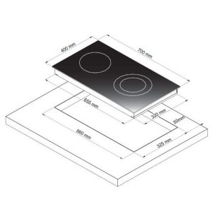 celadon f2b 1 - Bếp điện DUDOFF CELADON F2B
